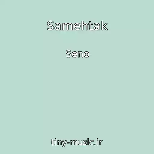 کاور آهنگ Samehtak از Seno