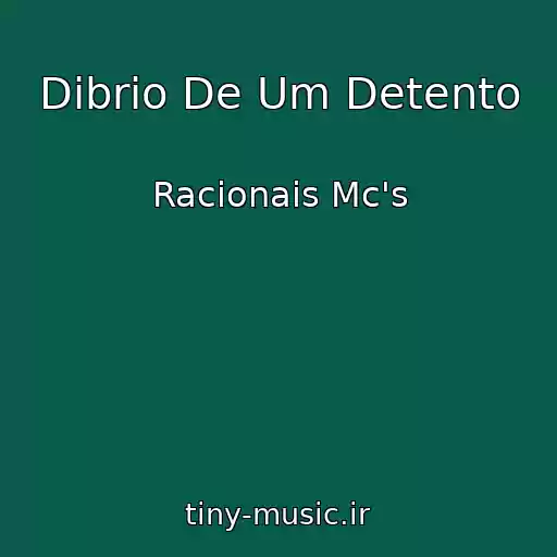 کاور آهنگ Dibrio De Um Detento از Racionais Mc's