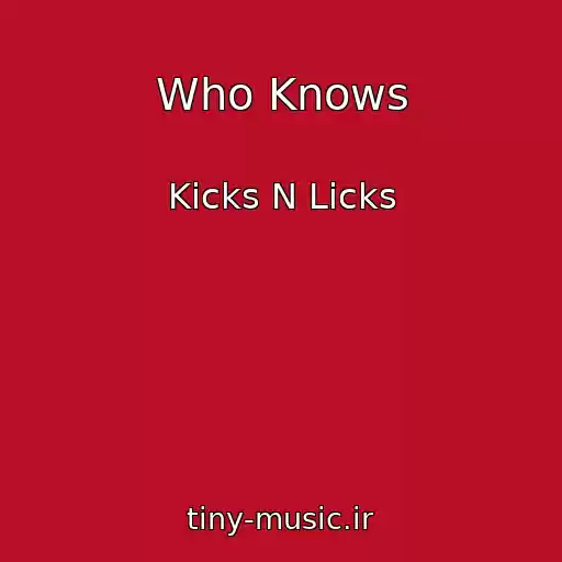 کاور آهنگ Who Knows از Kicks N Licks