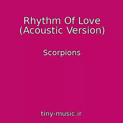کاور آهنگ Rhythm Of Love (Acoustic Version) از Scorpions