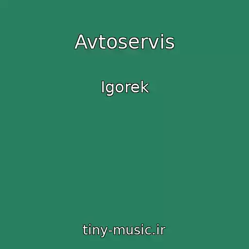 کاور آهنگ Avtoservis از Igorek