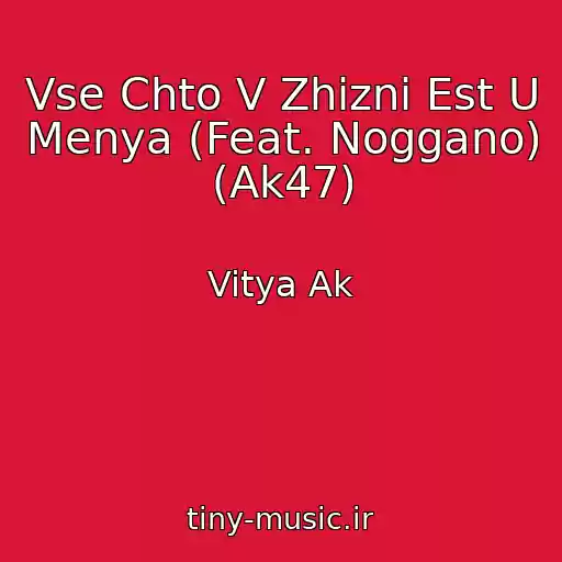 کاور آهنگ Vse Chto V Zhizni Est U Menya (Feat. Noggano)  (Ak47) از Vitya Ak