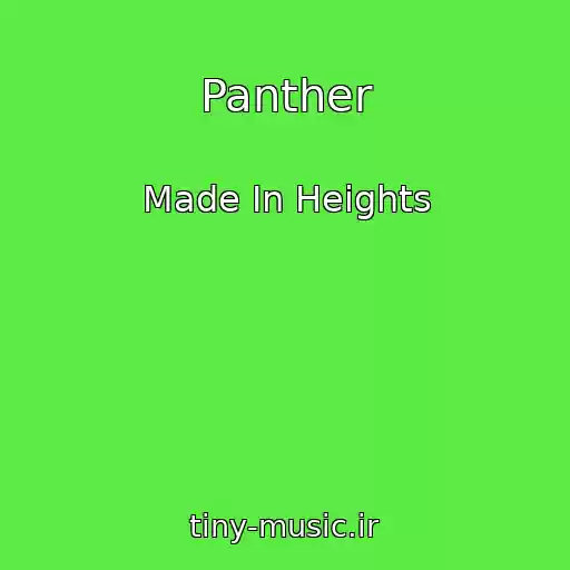 کاور آهنگ Panther از Made In Heights