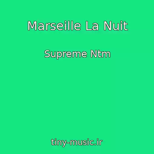کاور آهنگ Marseille La Nuit از Supreme Ntm