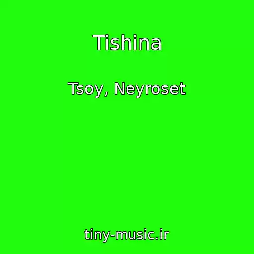کاور آهنگ Tishina از Tsoy, Neyroset