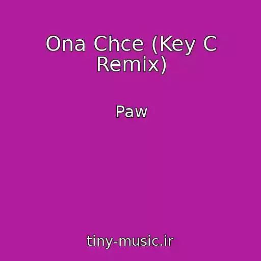 کاور آهنگ Ona Chce (Key C Remix) از Paw