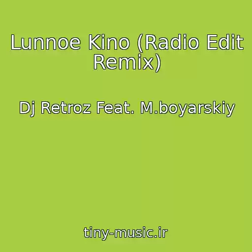 کاور آهنگ Lunnoe Kino (Radio Edit Remix) از Dj Retroz Feat. M.boyarskiy