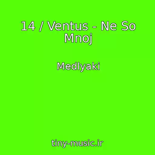 کاور آهنگ 14 / Ventus - Ne So Mnoj از Medlyaki