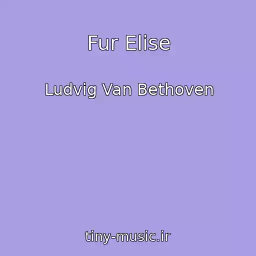 کاور آهنگ Fur Elise از Ludvig Van Bethoven