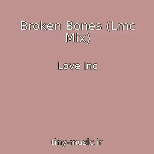 کاور آهنگ Broken Bones (Lmc Mix) از Love Inc