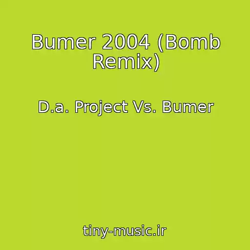 کاور آهنگ Bumer 2004 (Bomb Remix) از D.a. Project Vs. Bumer