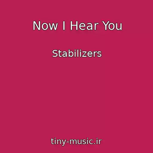 کاور آهنگ Now I Hear You از Stabilizers