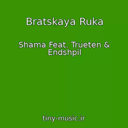 کاور آهنگ Bratskaya Ruka از Shama Feat. Trueten & Endshpil