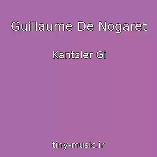 کاور آهنگ Guillaume De Nogaret از Kantsler Gi