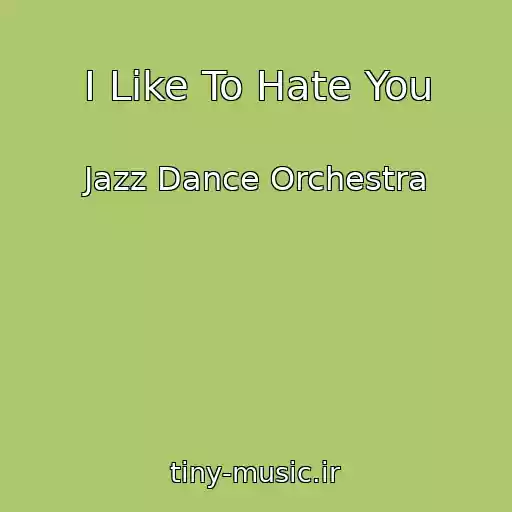 کاور آهنگ I Like To Hate You از Jazz Dance Orchestra