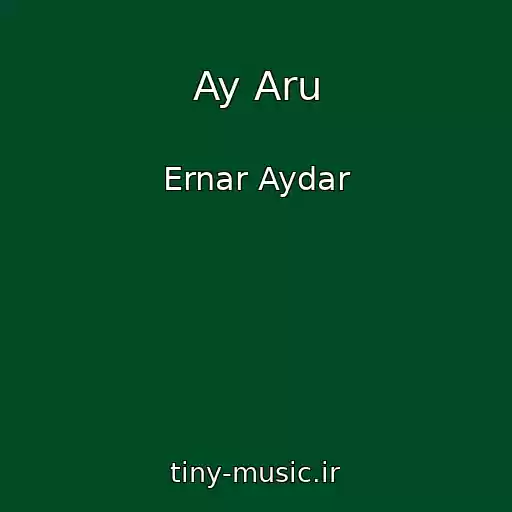 کاور آهنگ Ay Aru از Ernar Aydar