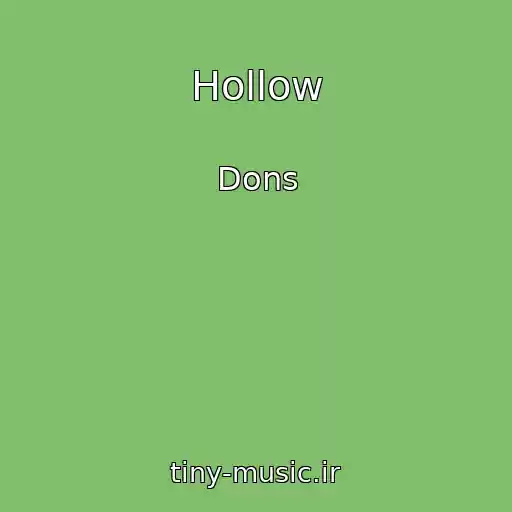 کاور آهنگ Hollow از Dons