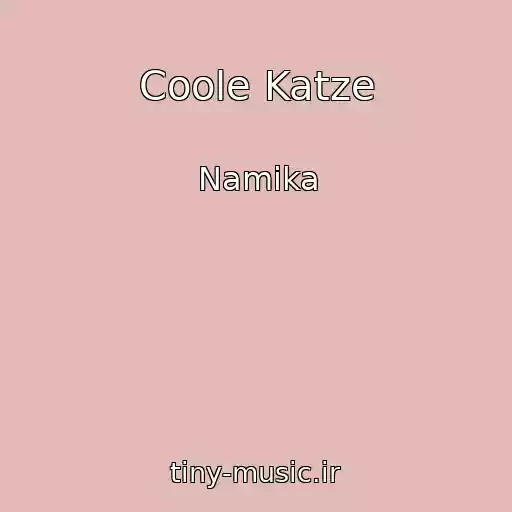 کاور آهنگ Coole Katze از Namika
