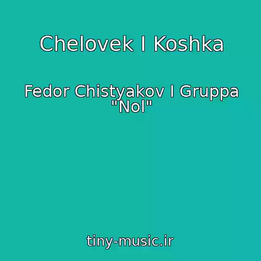 کاور آهنگ Chelovek I Koshka از Fedor Chistyakov I Gruppa "Nol"