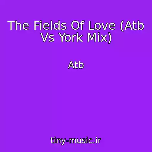 کاور آهنگ The Fields Of Love (Atb Vs York Mix) از Atb