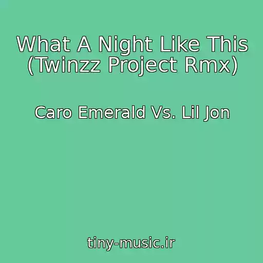 کاور آهنگ What A Night Like This (Twinzz Project Rmx) از Caro Emerald Vs. Lil Jon