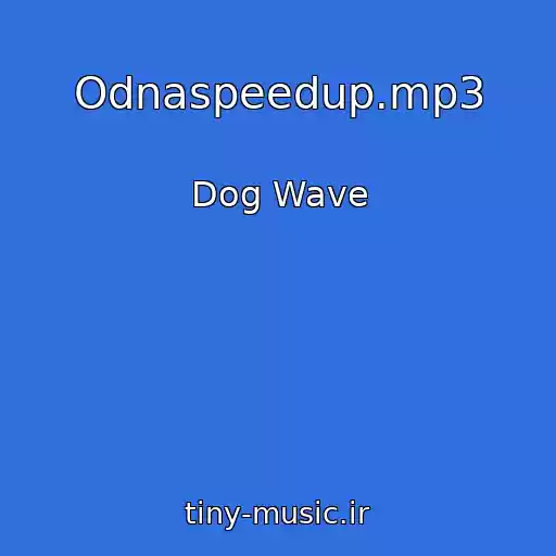 کاور آهنگ Odnaspeedup.mp3 از Dog Wave