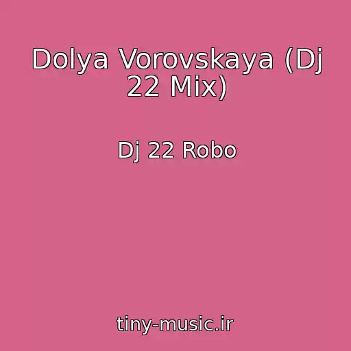کاور آهنگ Dolya Vorovskaya (Dj 22 Mix) از Dj 22 Robo