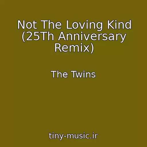 کاور آهنگ Not The Loving Kind (25Th Anniversary Remix) از The Twins