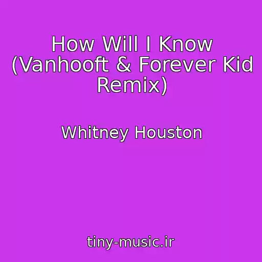 کاور آهنگ How Will I Know (Vanhooft & Forever Kid Remix) از Whitney Houston