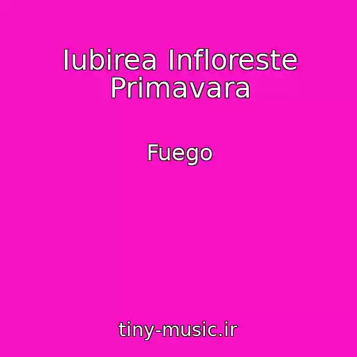 کاور آهنگ Iubirea Infloreste Primavara از Fuego
