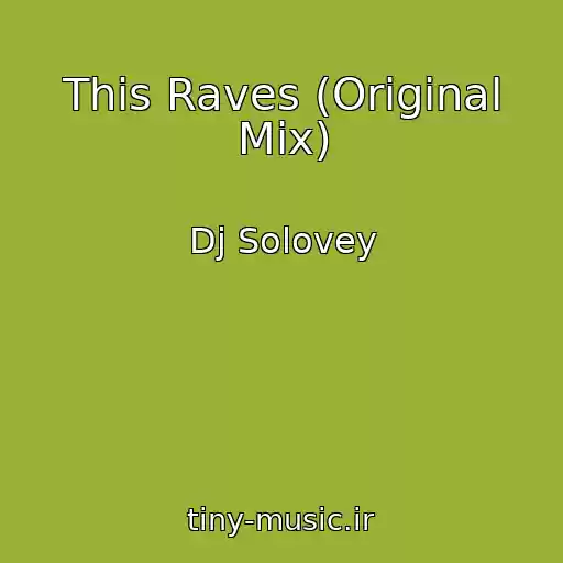 کاور آهنگ This Raves (Original Mix) از Dj Solovey