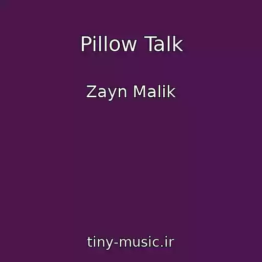 کاور آهنگ Pillow Talk از Zayn Malik