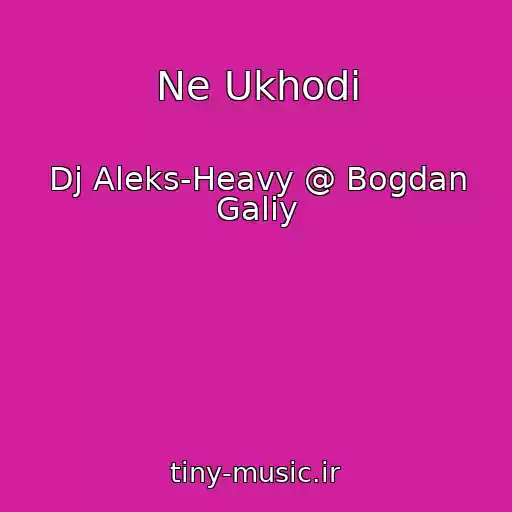کاور آهنگ Ne Ukhodi از Dj Aleks-Heavy @ Bogdan Galiy