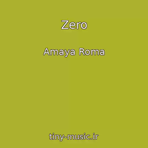 کاور آهنگ Zero از Amaya Roma