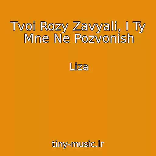کاور آهنگ Tvoi Rozy Zavyali, I Ty Mne Ne Pozvonish از Liza