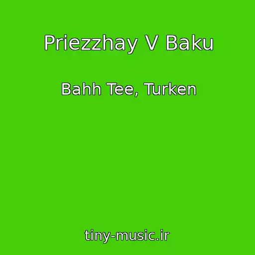 کاور آهنگ Priezzhay V Baku از Bahh Tee, Turken