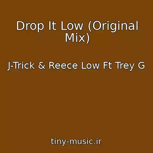 کاور آهنگ Drop It Low (Original Mix) از J-Trick & Reece Low Ft Trey G