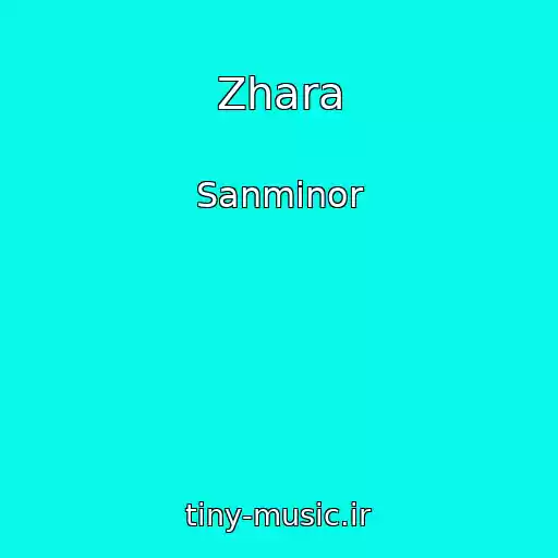 کاور آهنگ Zhara از Sanminor