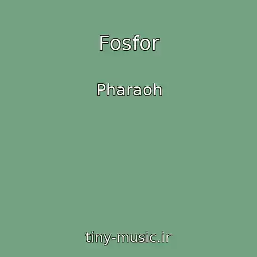 کاور آهنگ Fosfor از Pharaoh