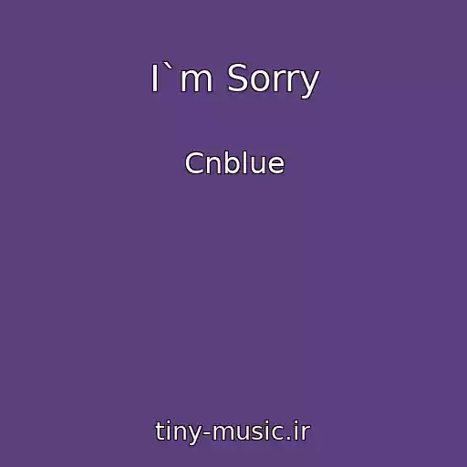 کاور آهنگ I`m Sorry از Cnblue