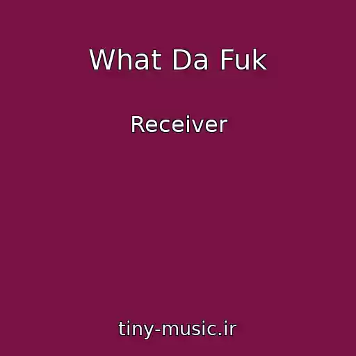 کاور آهنگ What Da Fuk از Receiver