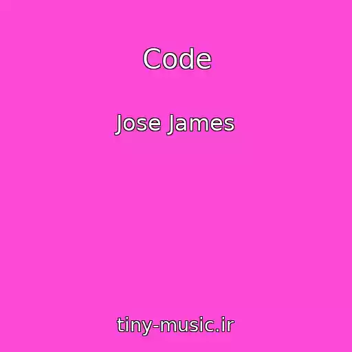 کاور آهنگ Code از Jose James
