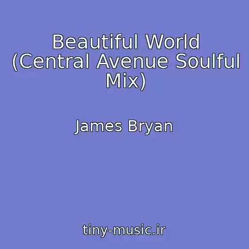 کاور آهنگ Beautiful World (Central Avenue Soulful Mix) از James Bryan