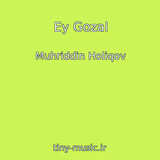 کاور آهنگ Ey Gozal از Muhriddin Holiqov