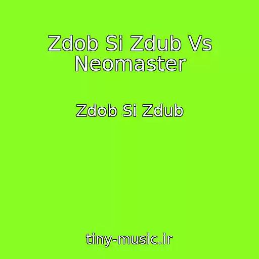 کاور آهنگ Zdob Si Zdub Vs Neomaster از Zdob Si Zdub