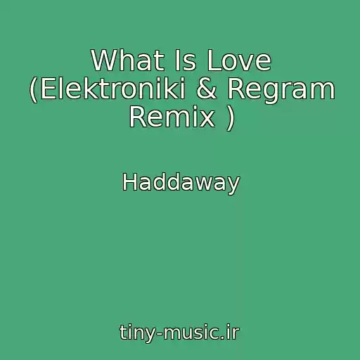 کاور آهنگ What Is Love (Elektroniki & Regram Remix ) از Haddaway