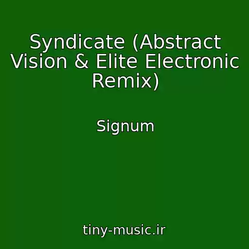 کاور آهنگ Syndicate (Abstract Vision & Elite Electronic Remix) از Signum