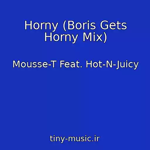 کاور آهنگ Horny (Boris Gets Horny Mix) از Mousse-T Feat. Hot-N-Juicy