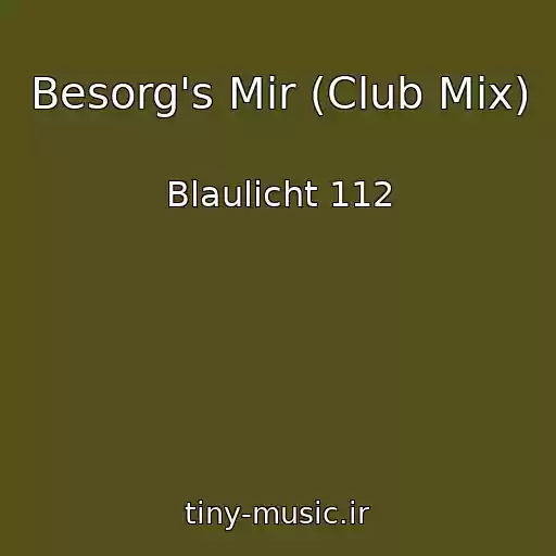 کاور آهنگ Besorg's Mir (Club Mix) از Blaulicht 112