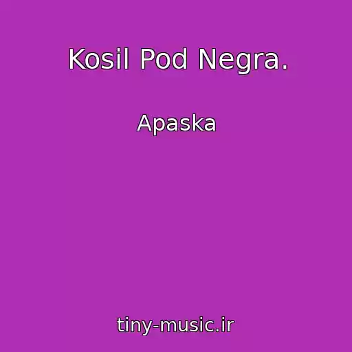 کاور آهنگ Kosil Pod Negra. از Apaska